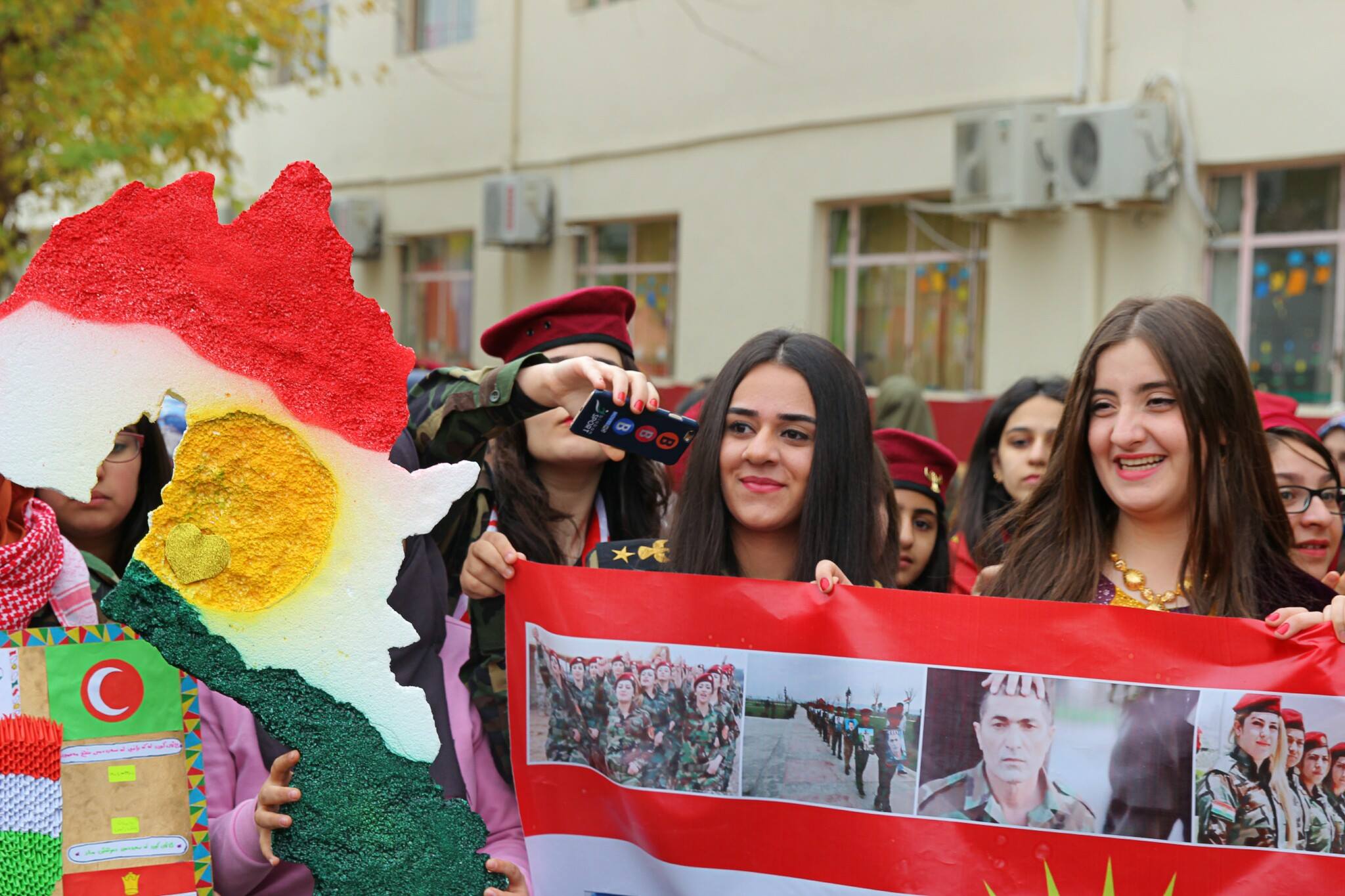 Kurds celebrate Kurdistan Flag Day